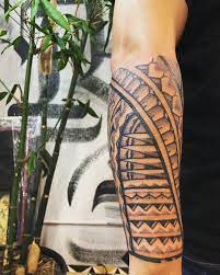 Fanah's tattoo consists of three sloping lines: Updated 37 Intricate Filipino Tattoo Designs December 2020