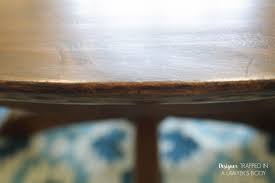 How To Refinish A Table Without Sanding Stripping Refinishing Kitchen Tables Refinished Table Table
