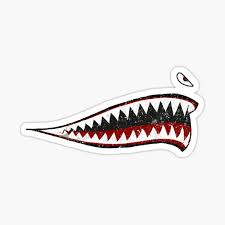 Download Shark Teeth Stickers Redbubble