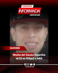 Diego Alejandro Galvis fue 4s3s1n4d0 en la noche del domingo en la Plaza de  Banderas, en inmediaciones del estadio General Santander, tras un 4t4qu4 a  b4l4 contra un grupo de hinchas del