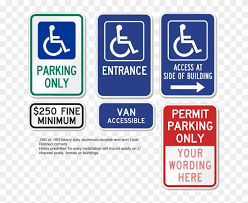This subsection does not relieve the owner of the responsibility of complying with the signage requirements of s. Ada Compliant Handicapped Parking Signs Ada Parking Signage Requirements Free Transparent Png Clipart Images Download