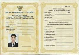 Bahwa berdasarkan peraturan menteri agama ri nomor : Akta Nikah Perkawinan Syarat Cara Buat Sikatabis Com
