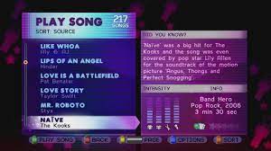 Band Hero Songlist Youtube