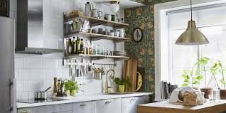 Vous avez tout sous la main à l`aide d`une étagère murale super pratique! Rangement Mural En Cuisine 3 Raisons De L Adopter Marie Claire