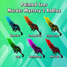 This murder mystery 2 value list will stay updated with new items and prices. Bundle Painted Seer Mm2 In Game Items Gameflip