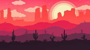Find the perfect desert cactus stock photo. Desert Art Wallpapers Wallpaper Cave