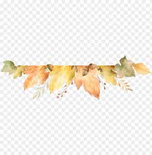 The best selection of royalty free watercolor fall leaves vector art, graphics and stock illustrations. Leaf Border Watercolor Fall Leaves Banner Png Image With Transparent Background Toppng