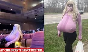 EXCLUSIVE: Photo shows trans teacher with Z-cup breasts at children's dance  recital after she 'snuck in during the break - but was told by concerned  parents to leave' | Flipboard
