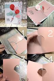 Pop up cards are a thoughtful take on a standard greetings card, showing the recipient how much you care by putting more effort into it. Video Tutorial How To Make The Snow Cone Pop Up Card Lovenstamps Birthday Cards Diy Card Tutorial Cards