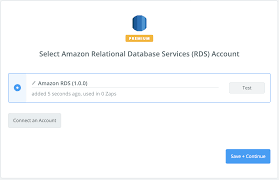 Decks in this class (22): How To Get Started With Amazon Relational Database Rds On Zapier Amazon Relational Database Services Rds Help Support Zapier