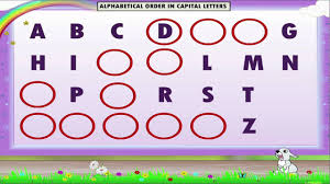One of the main operations of pure mathematics is subtraction. Learn Grade 1 English Grammar Alphabetical Order Youtube