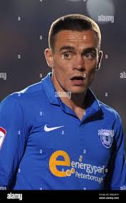Paul Taylor, Peterborough United Stock Photo