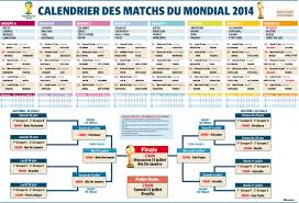 Date 14 juin 2018 15 juin 2018 16 juin le calendrier de la coupe du monde 2018. Calendrier Des Matches De La Coupe Du Monde 2014 Au Bresil