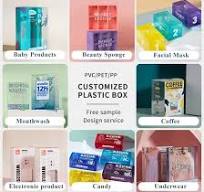 Recyclable Plastic Packaging Box High Quality Pet/PP/PVC ...