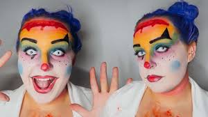 Killer Clown Halloween Makeup Get Ready With Me For A Halloween Party Youtube