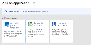 By default, these values are set to your username. Azure Enterprise Applications New Application Disabled Also Clicking Create Non Gallery Appliciation Says Failed To Add Application Microsoft Q A