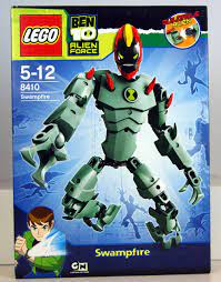 Amazon.com: LEGO Ben 10 Alien Force Swampfire (8410) : Toys & Games