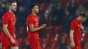 In the last minutes of the game thiago. Liverpool 0 1 Southampton Agg 0 2 Bbc Sport
