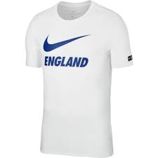 Die england trikots für die em 2021 werden von nike hergestellt. Nike Dry England Jersey T Shirt Weiss Fussballgott24 Himmlisch Shoppen Teuflisch Gunstig
