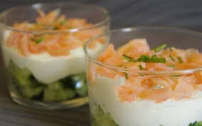 Recette Verrines Concombre Saumon Rapide 750g Recette Verrine Concombre Alimentation Recette