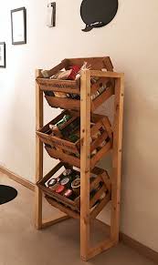 Weinkistenregal Ohne Weinkisten Regal Aufbewahrung Kuche Schrank Kuchenschrank Vitrine Wandregal Urban Holz Kommode Crate Shelves Diy Furniture Wine Box Shelves
