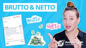 Erstes Gehalt In Der Ausbildung Aber Was Ist Eigentlich Der Unterschied Zwischen Brutto Und Netto Warum Gibt Es Brutto Und Nett Ausbildung Lehrstellen Netto