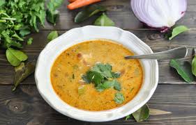 Thai Red Curry Soup With Chicken Recipe Curry Soup Thai Red Curry Soup Light Recipes