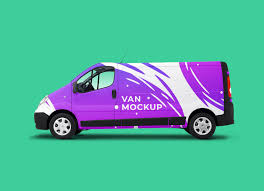 Download Free Transporter Cargo Van Mockup Psd Good Mockups Van Cargo Van Cargo