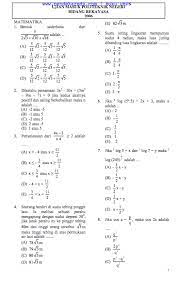 Contoh soal umpn polinema 2019. Soal Umpn Polinema 2019