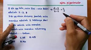 Soal Cpns Tiu Umur Usia 2018 Trik Mengerjakannya Youtube