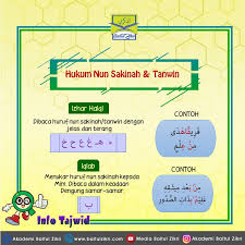 Pembahasan ini telah jelas, bahwa cara membaca nun mati dan tanwin. Akademi Baitul Zikri Nun Sakinah Dan Tanwin 1 Izhar Halqi 2 Iqlab Facebook