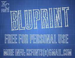 Bluprint By Kc Fonts 0 00 Blueprint Font Free Fonts Download Architectural Font