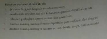 Pada bagian penutup resensi buku, seharusnya memberikan informasi atau pemahaman yang komprehensif tentang apa yang tampak dan terungkap. Contoh Soal Pilihan Ganda Majas Hiperbola Lakaran