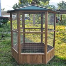 Outdoor Bird Aviary For Sale Uk Wooden Aviary Hexagonal Flight House Cage Ideal For Birds Chipmunks Cats New Bird Aviary Bird Aviary For Sale Aviary