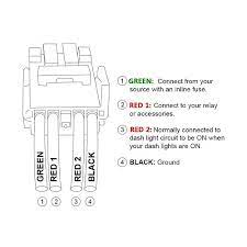 Is this the correct way to wire a rocker switch to led strip? Toyota Push Button Switch 12v