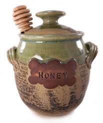 Artisan Handmade Ceramic Honey Pots By Jonathan Harper Harper Pottery Waterdown Ontario Each One Is Unique And Has Its Own Soul Colours May Vary Holds Ap Honey Pot Handmade Ceramics Honey