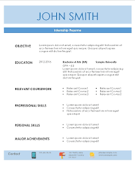 You may have no idea how to start your resume, the best way to list your job skills, or even which resume format to choose. Internship Resume Template