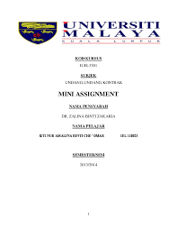 Pdf Undang Undang Kontrak Tawaran Dan Penerimaan Fraud Kes Amalina Che Omar Academia Edu