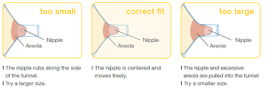 medela breastpump what is my shield size the nest