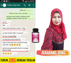 Makin kurus awak ni, awak makan apa ni ! baru2 ni husben asyik tegur kenapa makin kurus! Trislim Ts Formula