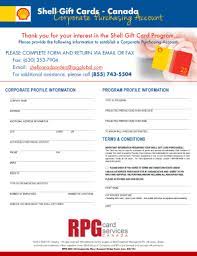 Buy or reload a shell refillable gift card. Fillable Online Shellgiftcard Rpg Sgc Ca Corporate New Account Form Shell Gift Cards Shellgiftcard Fax Email Print Pdffiller