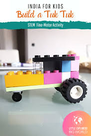 India Build A Tuk Tuk India For Kids Stem Projects For Kids Building For Kids
