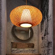 From minimalist ceiling lights that have a touch of oriental grandeur to bold, elaborate chandeliers and table lamps, there's an option that will catch your eye. Handcrafted Ceiling Light Japanese Bamboo 1 Head Beige Pendant Lighting Fixture 14 18 Wide Beautifulhalo Com