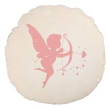 Pink cupid has got it all for you. Pink Cupid Round Pillow Zazzle Com In 2021 Cupid Drawing Cartoon Clip Art Valentines Day Book
