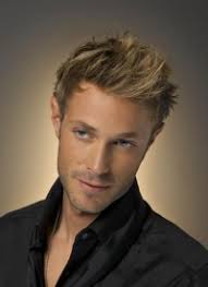 Curly bob with cropped bangs. Mens Hairstyles For High Foreheads