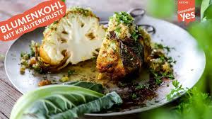 Buttriger Blumenkohl Mit Krauterkruste Aus Dem Philips Airfryer In 2020 Airfryer Rezepte Rezepte Blumenkohl
