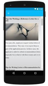Maybe you would like to learn more about one of these? Letter Of Recommendation For Android Apk Download