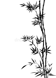 Black And White Bamboo Tree Wall Painting Bamboo Vector Bamboo Border Design Inspired By Traditional Chinese Ink Painting Aff Border Design Bamboo Bamboo Vect Bamboo Art Bamboo Tattoo Art