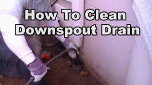 Home with images backyard drainage clogged gutter pipes underground roof gutters gulfport downspout extensions install an in ground drainage system underground downspout french drain underground drainage for gutters all. How To Clean A Downspout Drain Line Youtube