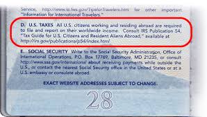 Not Filing Taxes While Living Abroad Here S What To Do